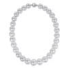 Cheap ❤️ 14-17MM Graduated South Sea Cultured Pearl Necklace with 14K White Gold Diamond Ball Clasp by Belk & Co. 😍