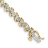 Best Sale 🌟 0.993 ct. t.w. Diamond Bracelet in 14K Gold by Belk & Co. ✔️