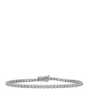 New 😉 2.25 ct. t.w. Diamond Classic Tennis Bracelet in 14K White Gold by Belk & Co. 🎉