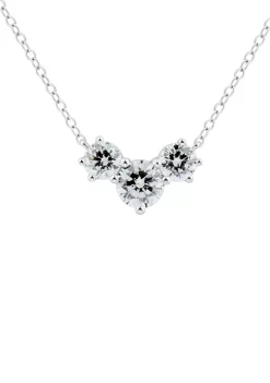 Best Pirce 🎉 1.03 ct. t.w. Diamond Necklace in 10K White Gold by Belk & Co. 💯