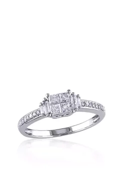 Wholesale ๐ 1/2 ct. t.w. Diamond Promise Ring in 10k White Gold by Belk & Co. ๐ 5 Wholesale ๐ 1/2 ct. t.w. Diamond Promise Ring in 10k White Gold by Belk & Co. ๐ -DealsBelk & Co. Store Belk 37605