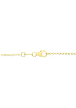 Best Sale 😉 14 Karat Yellow Gold Initial-F Necklace by Belk & Co. 🔥 -DealsBelk & Co. Store Belk 37714