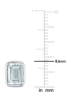 Hot Sale ๐งจ 1.90 ct. t.g.w. Aquamarine Bezel Style Emerald Cut Stud Earrings in Sterling Silver by Belk & Co. ๐ 7 Hot Sale ๐งจ 1.90 ct. t.g.w. Aquamarine Bezel Style Emerald Cut Stud Earrings in Sterling Silver by Belk & Co. ๐ -DealsBelk & Co. Store Belk 37734