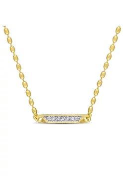 Top 10 π― Lab Created 4/5 ct. t.g.w. Created White Sapphire Bar Necklace in Yellow Plated Sterling Silver by Belk & Co. π 11 Top 10 π― Lab Created 4/5 ct. t.g.w. Created White Sapphire Bar Necklace in Yellow Plated Sterling Silver by Belk & Co. π -DealsBelk & Co. Store Belk 37744