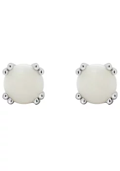 Deals 🔔 Sterling Silver 7mm Round Opal Stud Earrings by Belk & Co. 🔔 -DealsBelk & Co. Store Belk 37765