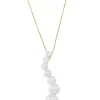 Cheap 😉 Pearl Necklace in 14K Yellow Gold by Belk & Co. ⭐
