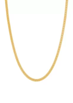 Outlet ๐ Cuban Chain Necklace in Sterling Silver by Belk & Co. โจ