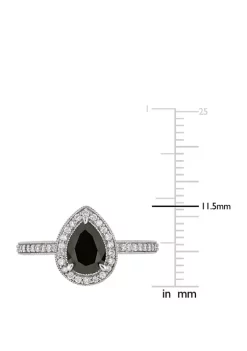 Cheapest ๐ 1.2 ct. t.w. Black and White Diamond Teardrop Halo Engagement Ring in 10K White Gold by Belk & Co. ๐งจ 10 Cheapest ๐ 1.2 ct. t.w. Black and White Diamond Teardrop Halo Engagement Ring in 10K White Gold by Belk & Co. ๐งจ -DealsBelk & Co. Store Belk 37854