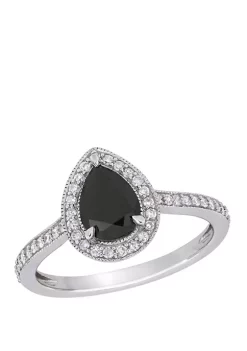 Cheapest ๐ 1.2 ct. t.w. Black and White Diamond Teardrop Halo Engagement Ring in 10K White Gold by Belk & Co. ๐งจ 11 Cheapest ๐ 1.2 ct. t.w. Black and White Diamond Teardrop Halo Engagement Ring in 10K White Gold by Belk & Co. ๐งจ -DealsBelk & Co. Store Belk 37855