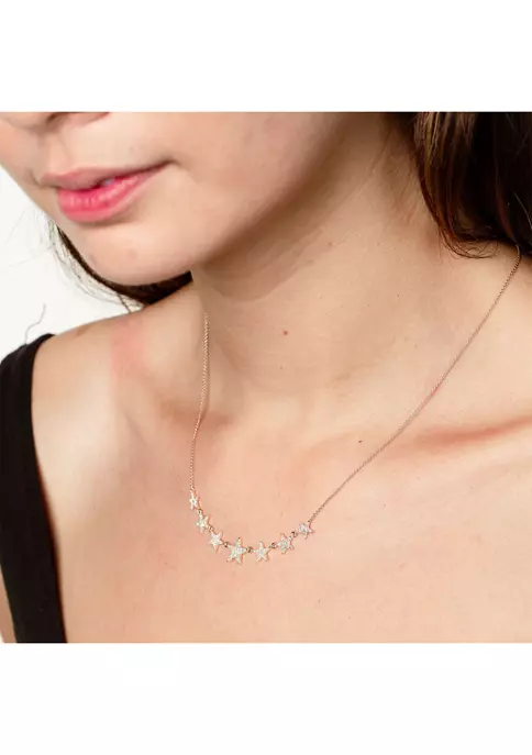 Discount ๐คฉ 3/8 ct. t.w. Diamond Graduated Star Necklace in 14K Yellow Gold by Belk & Co. ๐ฅฐ 2 Discount ๐คฉ 3/8 ct. t.w. Diamond Graduated Star Necklace in 14K Yellow Gold by Belk & Co. ๐ฅฐ - Image 2