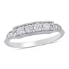 Cheap 💯 1/3 ct. t.w. Diamond Bar Ring in 10K White Gold by Belk & Co. 🔔