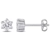Deals 💯 5/8 ct. t.g.w. Lab Created Diamond Hexagon Stud Earrings in 14K White Gold by Belk & Co. 😉
