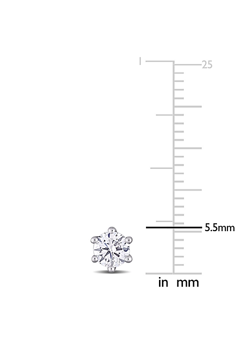 Deals ๐ฏ 5/8 ct. t.g.w. Lab Created Diamond Hexagon Stud Earrings in 14K White Gold by Belk & Co. ๐ 3 Deals ๐ฏ 5/8 ct. t.g.w. Lab Created Diamond Hexagon Stud Earrings in 14K White Gold by Belk & Co. ๐ - Image 3