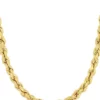 Promo 😉 5 Millimeter Rope Chain Necklace in 14K Yellow Gold by Belk & Co. 😍