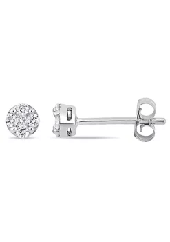 New 🎉 1/8 ct. t.w. Diamond Stud Earrings in 10K White Gold by Belk & Co. 🔥 7 New 🎉 1/8 ct. t.w. Diamond Stud Earrings in 10K White Gold by Belk & Co. 🔥 -DealsBelk & Co. Store Belk 37956