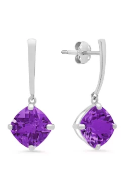 Buy 🧨 3.8 ct. t.w. Amethyst Drop Earrings by Belk & Co. 🤩 -DealsBelk & Co. Store Belk 38010