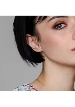 Hot Sale 🎉 1.94 ct. t.g.w. Morganite and White Topaz Teardrop Stud Earrings in Rose Plated Sterling Silver by Belk & Co. ⭐ 8 Hot Sale 🎉 1.94 ct. t.g.w. Morganite and White Topaz Teardrop Stud Earrings in Rose Plated Sterling Silver by Belk & Co. ⭐ -DealsBelk & Co. Store Belk 38042