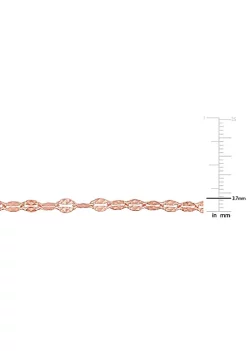 Best Sale ❤️ Multi-Strand Chain Necklace in 18k Rose Gold Plated Sterling Silver, 18" by Belk & Co. 😀 -DealsBelk & Co. Store Belk 38058