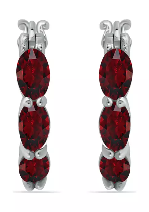 Deals ๐ 2.3 ct. t.w. Garnet Hoop Earrings, Sterling Silver by Belk & Co. ๐ 1 Deals ๐ 2.3 ct. t.w. Garnet Hoop Earrings, Sterling Silver by Belk & Co. ๐