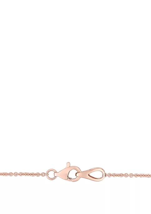 Best Sale ๐ 1/2 ct. t.w. Diamond Graduated Necklace in 14k Rose Gold by Belk & Co. ๐ 2 Best Sale ๐ 1/2 ct. t.w. Diamond Graduated Necklace in 14k Rose Gold by Belk & Co. ๐ - Image 2