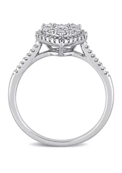 Budget 🔥 1/2 ct. t.w. Diamond Composite Heart Shape Halo Engagement Ring in 10k White Gold by Belk & Co. ⌛ 6 Budget 🔥 1/2 ct. t.w. Diamond Composite Heart Shape Halo Engagement Ring in 10k White Gold by Belk & Co. ⌛ -DealsBelk & Co. Store Belk 38197