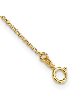 Hot Sale 🔔 14K Yellow Gold Polished and Filigree Diamond Shape with 1 Inch Extension Necklace by Belk & Co. 💯 -DealsBelk & Co. Store Belk 38225