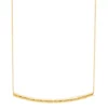 Best reviews of 🌟 2 mm x 40 mm Sliding Bar in Box Chain Necklace in 10K Yellow Gold by Belk & Co. 💯