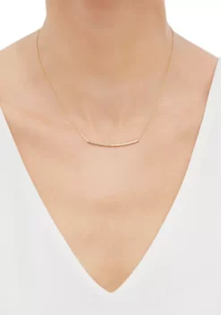 Best reviews of 🌟 2 mm x 40 mm Sliding Bar in Box Chain Necklace in 10K Yellow Gold by Belk & Co. 💯 -DealsBelk & Co. Store Belk 3831