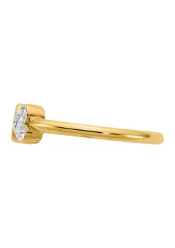 Best deal 🔥 Diamond-Cut Hearts Ring in 14K Two-Tone Gold by Belk & Co. 🧨 -DealsBelk & Co. Store Belk 38341