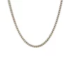 Buy ✨ Stainless Steel 4 Millimeter Foxtail Chain Necklace with Two-Tone Gold Tone Ion Plating and Push Lock, 24 Inch by Belk & Co. ✨