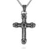 Cheap 😉 Men's Stainless Steel and Black Agate Cross Pendant by Belk & Co. 💯