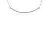 Outlet 🎉 1/4 ct. t.w. Diamond Bar Necklace in 14k White Gold by Belk & Co. 🤩