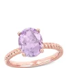Top 10 👍 Pink Amethyst Twist Ring by Belk & Co. 🔔