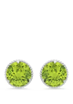 Coupon 🛒 3.8 ct. t.w. Peridot Stud Earrings by Belk & Co. 🎁 -DealsBelk & Co. Store Belk 38625