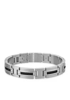 Budget ๐คฉ Men's Stainless Steel Cable Bracelet by Belk & Co. ๐งจ
