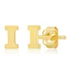 Best reviews of ⌛ 14K Yellow Gold Letter (I) Stud Earring by Belk & Co. 😉