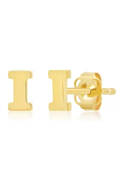 Best reviews of ⌛ 14K Yellow Gold Letter (I) Stud Earring by Belk & Co. 😉 -DealsBelk & Co. Store Belk 38693