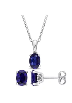 Best reviews of 👏 Lab Created 2-Piece Set of 3.80 ct. t.g.w. Created Blue Sapphire Solitaire Earrings and Pendant with Chain in Sterling Silver by Belk & Co. 💯 9 Best reviews of 👏 Lab Created 2-Piece Set of 3.80 ct. t.g.w. Created Blue Sapphire Solitaire Earrings and Pendant with Chain in Sterling Silver by Belk & Co. 💯 -DealsBelk & Co. Store Belk 38735