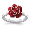 Flash Sale 🔥 Sterling Silver Stackable Expressions Rose Ring by Belk & Co. 🌟