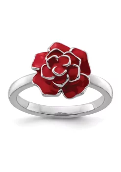 Flash Sale ๐ฅ Sterling Silver Stackable Expressions Rose Ring by Belk & Co. ๐