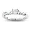 Coupon 🌟 1/2 ct. t.w. Diamond Ring in 14K White Gold by Belk & Co. 🌟