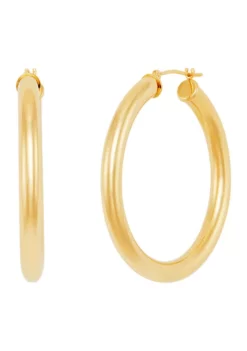 Cheap ❤️ Hoop Earrings in 14k Yellow Gold by Belk & Co. 😀 -DealsBelk & Co. Store Belk 3884