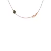 Flash Sale 🛒 11.18 ct. t.w. Multi Gemstone Station Necklace in 18K Rose Gold by Belk & Co. 🎉