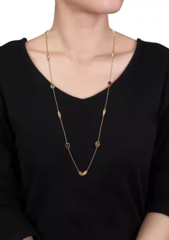 Flash Sale ๐ 11.18 ct. t.w. Multi Gemstone Station Necklace in 18K Rose Gold by Belk & Co. ๐ 6 Flash Sale ๐ 11.18 ct. t.w. Multi Gemstone Station Necklace in 18K Rose Gold by Belk & Co. ๐ -DealsBelk & Co. Store Belk 39111