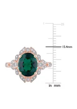 Discount ๐ฅฐ 3.33 ct. t.w. Created Emerald and 1/5 ct. t.w. Diamond Vintage Cocktail Ring in 10K Rose Gold by Belk & Co. โ 9 Discount ๐ฅฐ 3.33 ct. t.w. Created Emerald and 1/5 ct. t.w. Diamond Vintage Cocktail Ring in 10K Rose Gold by Belk & Co. โ -DealsBelk & Co. Store Belk 3913