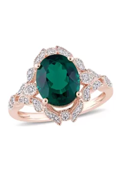 Discount ๐ฅฐ 3.33 ct. t.w. Created Emerald and 1/5 ct. t.w. Diamond Vintage Cocktail Ring in 10K Rose Gold by Belk & Co. โ 11 Discount ๐ฅฐ 3.33 ct. t.w. Created Emerald and 1/5 ct. t.w. Diamond Vintage Cocktail Ring in 10K Rose Gold by Belk & Co. โ -DealsBelk & Co. Store Belk 3915