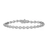 Cheapest 🔥 1/10 ct. t.w. Diamond Bracelet in Sterling Silver by Belk & Co. ⭐