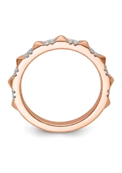 Cheapest โจ 1/8 ct. t.w. Diamonds Stackable Expressions Ring in 14K Gold by Belk & Co. โญ