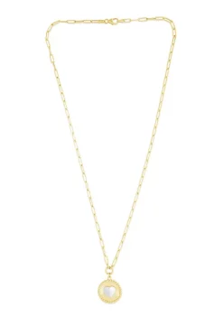 Coupon 🤩 Sterling Silver Paperclip Necklace With Heart by Belk & Co. ✨ -DealsBelk & Co. Store Belk 39475