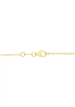 Brand new ✨ 14 Karat Yellow Gold Initial-I Necklace by Belk & Co. 🎉 -DealsBelk & Co. Store Belk 39554